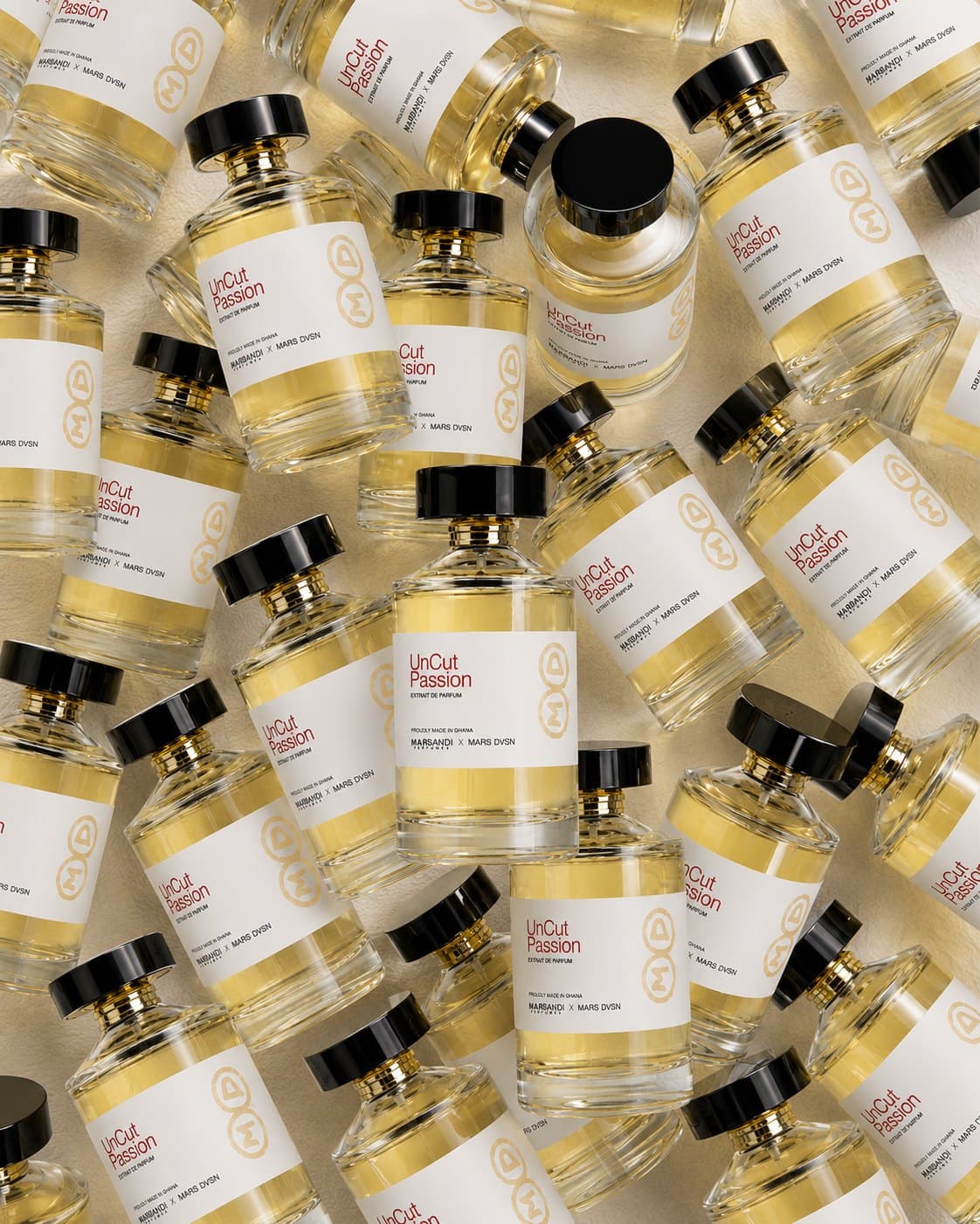 UnCut Passion bottles laid out together